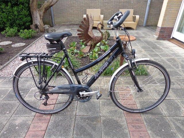 damesfiets jan janssen, Fietsen en Brommers, Fietsen | Dames | Damesfietsen, Gebruikt, Overige merken, 50 tot 53 cm, Velgrem, Ophalen