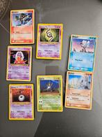Lotje Vintage Pokémon Kaarten - Houndour, Unown, Jynx, Ophalen of Verzenden, Gebruikt, Meerdere kaarten