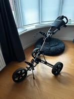 Clicgear 3.0 Golftrolley zilvergrijs, functioneel goed, Ophalen of Verzenden, Gebruikt, Golfkar, Overige merken