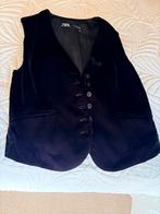 Zwart velours dames gilet Zara, maat 38/40, Ophalen of Verzenden, Nieuw