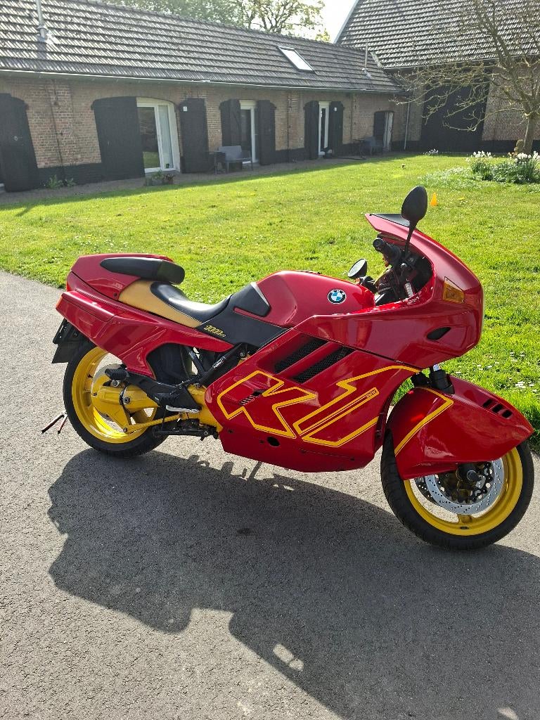 Bmw K1 rood geel, Cardan-aandrijving, 4 cilinders, Motorrijbewijs A, Gebruikt