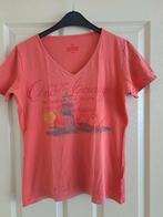 Zalmkleurige dames t shirt maat L, Maat 42/44 (L), Ophalen of Verzenden, Korte mouw, Roze