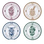 Harry Potter Hogwarts Houses "Huis Embleem" Borden set, Ophalen of Verzenden, Nieuw, Gebruiksvoorwerp