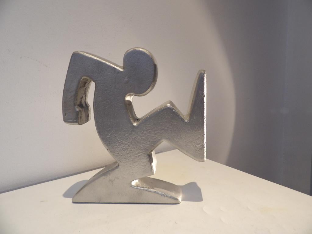 Seventies Boekensteun Cavandoli/Keith Haring, Ophalen of Verzenden