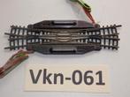 Vk-061 N Spoor Elektrische Engelse Wissel 22246 Fleischmann, Gelijkstroom, Fleischmann, Rails, Ophalen of Verzenden