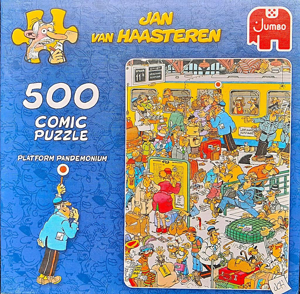 2x Jan van Haasteren 500 + 1x That's Life 1000 voor 10 euro, Ophalen of Verzenden, 500 t/m 1500 stukjes, Zo goed als nieuw, Legpuzzel