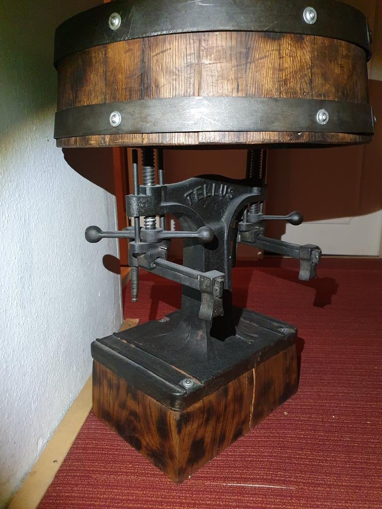 Glengoyne Whisky Vat Tafel met Tellus Pers, Ophalen of Verzenden