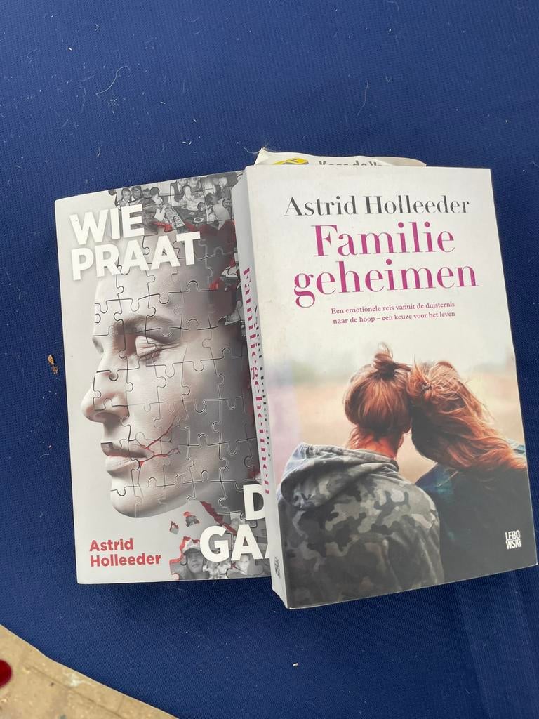 Twee boeken van Astrid Holleeder, Ophalen of Verzenden, Zo goed als nieuw, Overige