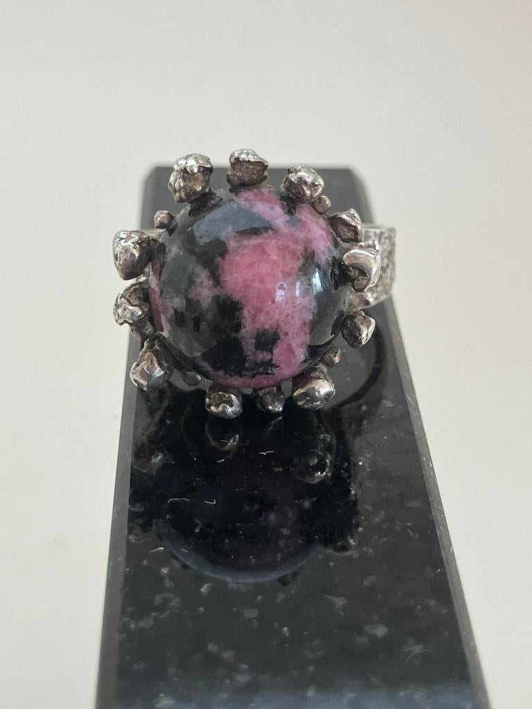 Grootse ring, kleine maat, Ophalen of Verzenden, Dame, Zilver, Kleiner dan 17