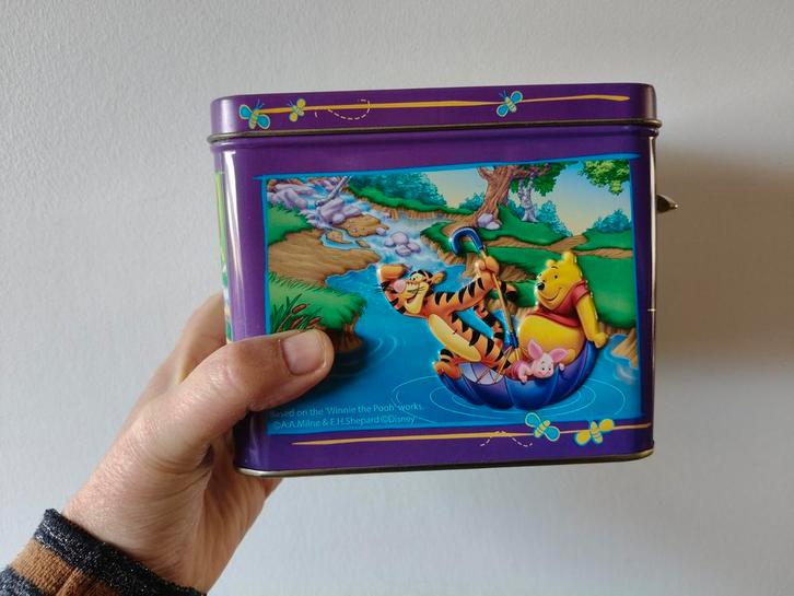 Vintage Winnie de Poeh Disney speeldoos, Verzamelen, Disney, Gebruikt, Overige typen, Winnie de Poeh of vrienden, Ophalen