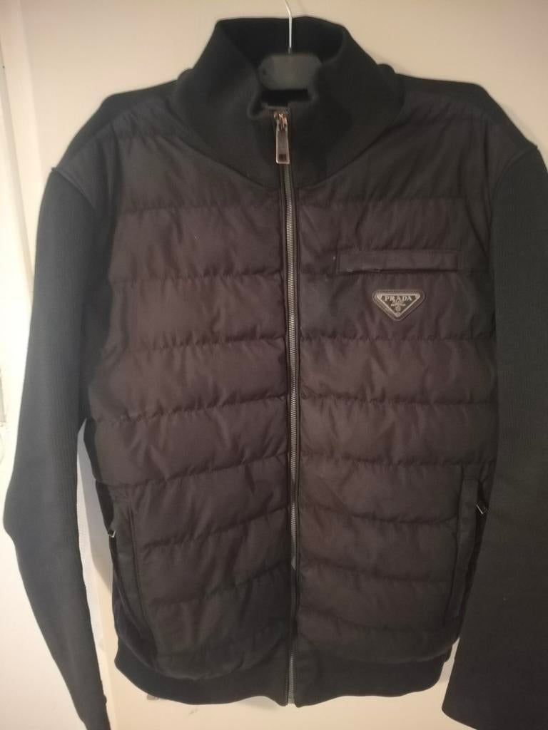 Originele Prada Jack maat M, Kleding | Heren, Jassen | Winter, Maat 48/50 (M), Zwart, Ophalen of Verzenden, Zo goed als nieuw
