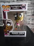 Funko pop Five nights at freddy's Ruined Chica, Verzamelen, Poppetjes en Figuurtjes, Ophalen of Verzenden, Zo goed als nieuw