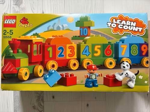 Lego Duplo 10558 Getallentrein - Compleet!, Kinderen en Baby's, Speelgoed | Duplo en Lego, Zo goed als nieuw, Duplo, Complete set