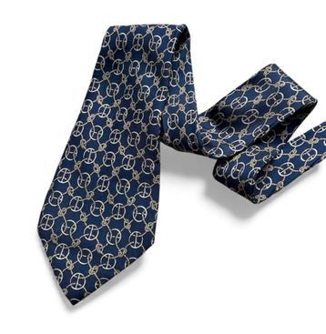 Hermès 670 OA Stropdas Zijde Maritiem Nieuwstaat beschikbaar voor biedingen