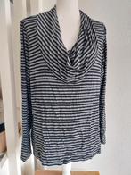 Gestreept tuniek met watervalhals valt als maat L/XL, Kleding | Dames, Blouses en Tunieken, Ophalen of Verzenden, Zo goed als nieuw