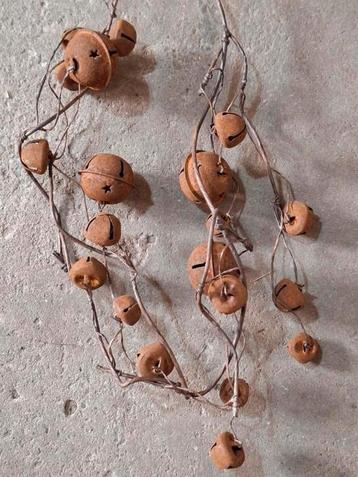 Metalen bellenkoord belletjes koord bellenband toef kerstdec beschikbaar voor biedingen