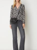 Isabel Marant Etoile charmante blouse floral mt 40 ZGAN, Kleding | Dames, Blouses en Tunieken, Zwart, Zo goed als nieuw, Isabel Marant Etoile