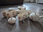 Compleet servies Redbreast/Roodborst JET by ter Steege., Overige materialen, Gebruikt, Overige typen, Ophalen of Verzenden