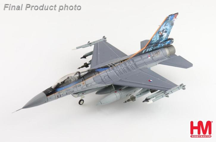 F-16AM Fighting Falcon 312 Sqn KLu 2024 Hobby Master HA38054, Hobby en Vrije tijd, Modelbouw | Vliegtuigen en Helikopters, Nieuw