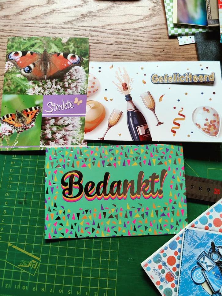 Gezocht gebruikte (Verjaardags) Kaarten, Hobby en Vrije tijd, Kaarten | Zelf maken, Gebruikt, Blanco kaart of Basiskaart, Overige thema's