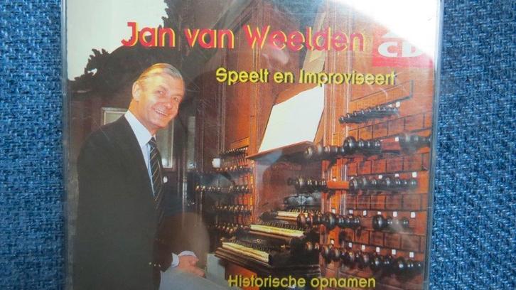 2cd orgel: Jan van Weelden speelt en improviseert, Cd's en Dvd's, Cd's | Religie en Gospel, Zo goed als nieuw, Gospel, Ophalen of Verzenden