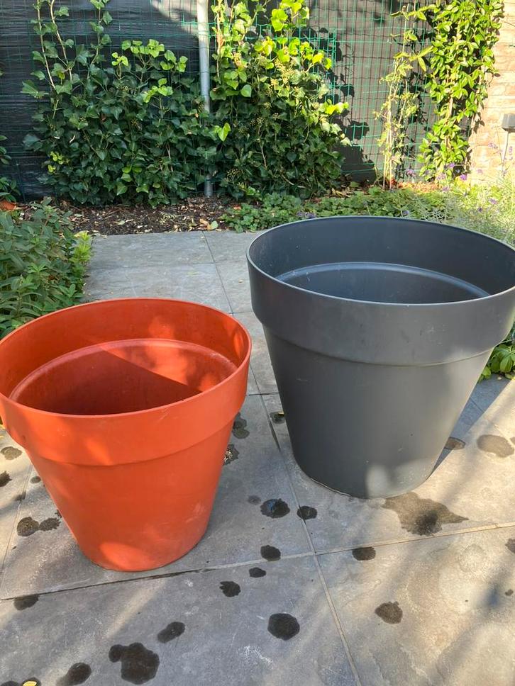 Diverse bloembakken plantenbakken kweekbakken, Tuin en Terras, Bloembakken en Plantenbakken, Zo goed als nieuw, Kunststof, Balkon