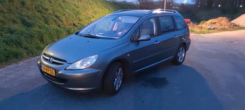 Peugeot 307 2.0 16V SW 2005 Grijs, Auto's, Peugeot, Particulier, ABS, Airbags, Airconditioning, Alarm, Boordcomputer, Centrale vergrendeling