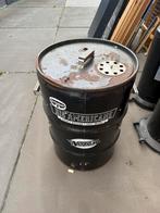 Grote stoere Bbq ton vuurton barbecue, Ophalen, Gebruikt