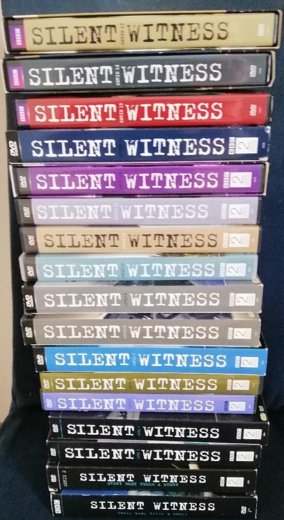 DVD Silent Witness seizoen 1 T/m 19, Alle leeftijden, Ophalen of Verzenden, Zo goed als nieuw