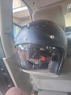 Zwarte Jethelm Motorhelm, Overige merken, Heren, Jethelm, Ophalen of Verzenden