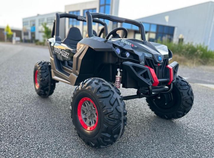 Beach Buggy eXtreme 24v zwart camouflage Bluetooth MP4 RC, Kinderen en Baby's, Speelgoed | Buiten | Accuvoertuigen, Nieuw, Ophalen of Verzenden