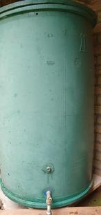 Regenton Waterton 100 Liter + gazonsproeier / tuinsproeier, Ophalen, Kunststof, Gebruikt, Met kraantje