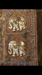 Kalaga Wandkleed met Olifanten - Prachtig Detail!, Ophalen of Verzenden, Zo goed als nieuw