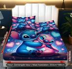 Dekbed overtrek | Disney Lillo & Stitch, Ophalen of Verzenden, Zo goed als nieuw, 100 cm of meer, Deken