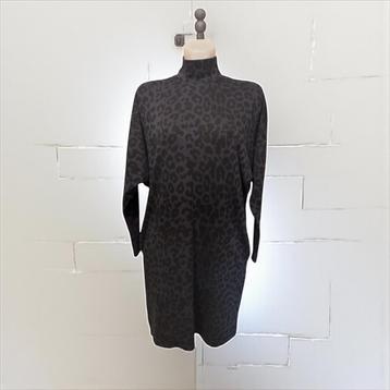 Dorothy Perkins Jurk Maat 40 Donkergrijs Panterprint Col beschikbaar voor biedingen