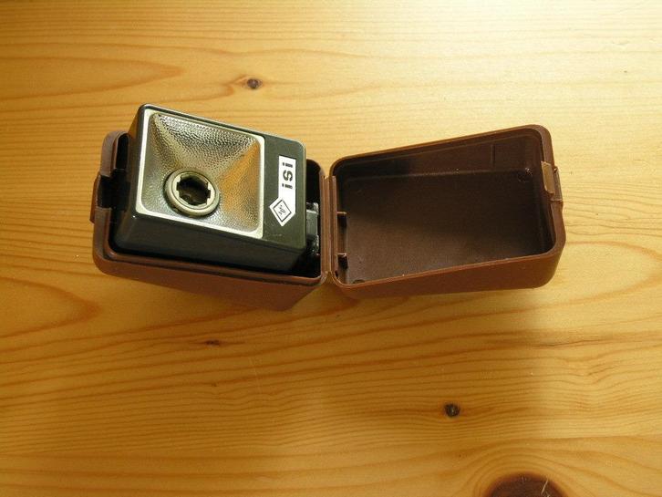 Agfa ISI lampjes flitser., Audio, Tv en Foto, Fotografie | Flitsers, Zo goed als nieuw, Overige merken, Ophalen of Verzenden