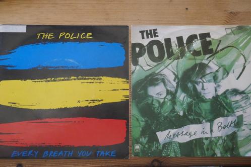 The Police Every greath you take en message in a bottle, Cd's en Dvd's, Vinyl Singles, Gebruikt, Single, Pop, 7 inch, Ophalen of Verzenden