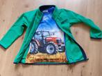 Tshirt met tractor print met gratis fleece vest, Gebruikt, Ophalen of Verzenden, Maat 134