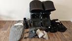 Bugaboo Donkey 3 Twin - Compleet!, Kinderen en Baby's, Kinderwagens en Combinaties, Gebruikt, Verstelbare duwstang, Bugaboo, Ophalen