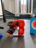 Nerf MicroShots Pistool + 30 Pijltjes & Target, Ophalen of Verzenden, Gebruikt