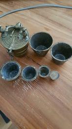 Stapel bronzen gewichten, Antiek en Kunst, Verzenden, Brons