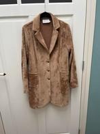 1x gedragen: Helena Hart velours blazer maat M, Maat 38/40 (M), Beige, Zo goed als nieuw, Jasje