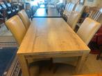 Eettafel 160x90cm, 200 cm of meer, Ophalen of Verzenden, Zo goed als nieuw, Vijf personen of meer