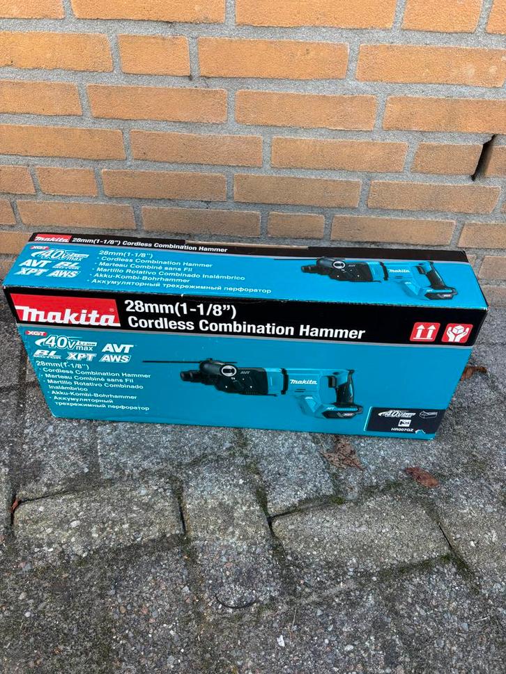 Makita HR007GZ 40V Boorhamer - Nieuw!, Doe-het-zelf en Verbouw, Gereedschap | Boormachines, Nieuw, Boor- en/of Breekhamer, 600 watt of meer