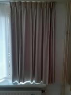 Verduisterende Overgordijnen, Huis en Inrichting, Stoffering | Gordijnen en Lamellen, Ophalen, Gebruikt, 100 tot 150 cm, Beige