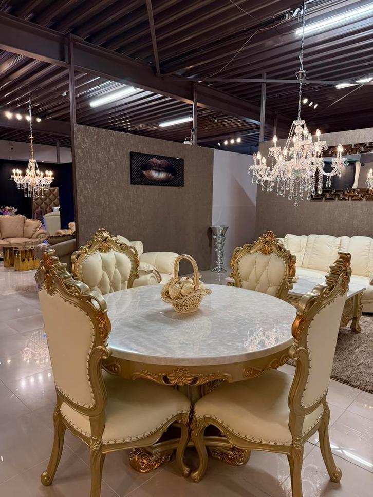 NIEUWSTE COLLECTIE ITALIAANSE HOOGGLANS BAROK MEUBELS!, Huis en Inrichting, Complete inboedels, Ophalen of Verzenden