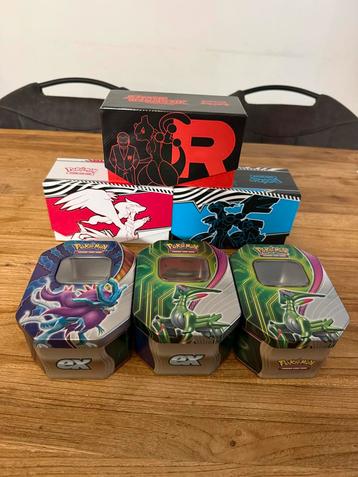 Pokémon Verzameling - Elite Trainer Box, Boxen & Tins beschikbaar voor biedingen