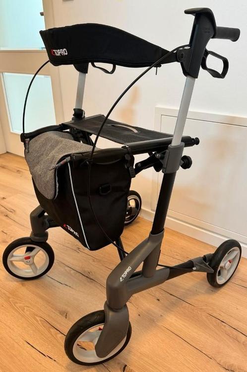 Prachtige zwarte TOPRO Troja 5G rollator! Small, Diversen, Rollators, Zo goed als nieuw, Ophalen