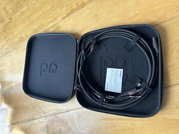 Audioquest Obsidian luidsprekerkabel - 3 meter beschikbaar voor biedingen