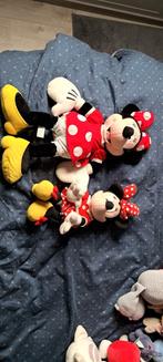 2 disney mini mouse knuffels, Mickey Mouse, Gebruikt, Ophalen of Verzenden, Knuffel